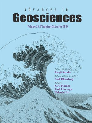cover image of Advances In Geosciences (A 6-volume Set)--Volume 25